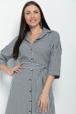 Платье Кэсси (черно-белое) П11218 LT Collection