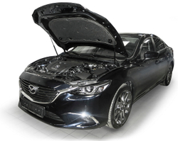 Упоры капота для Mazda 3 BM 2013-2018/6 GJ 2012-, 2 шт., UMA6012