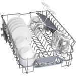 Встраиваемая посудомоечная машина Bosch SPV2HMX42E, узкая, 10 комплектов, 4 программы, защита от протечек, белая