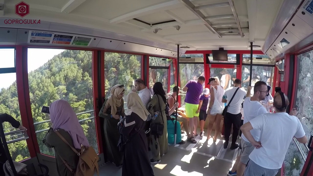 Канатная дорога «Olympos Teleferik» на горе Тахталы