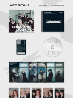 Альбом LE SSERAFIM - CRAZY JAPAN 3rd Single LIMITED B Version
