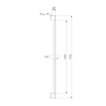 Светильник садово-парковый поворотный Argos 12W 4000K черный 35121/D