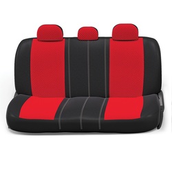 Авточехлы AUTOPROFI EXTRA COMFORT ECO-1105 BK/RD черный/красный размер М