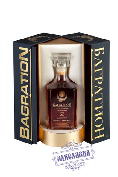 Коллекционный Кизлярский коньяк Багратион ОС 20 лет выдержки, 0,7 л.