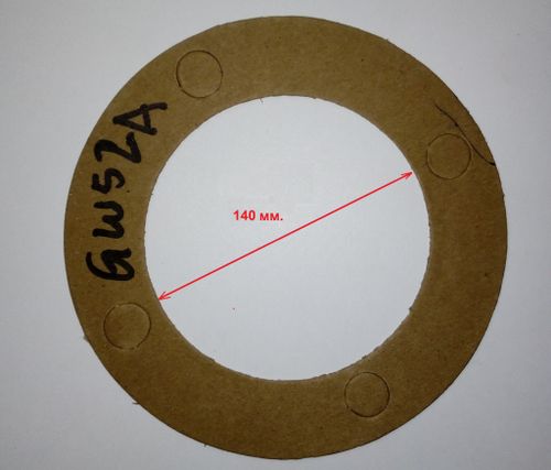 Прокладка редуктора GW52A (большая)/Gasket