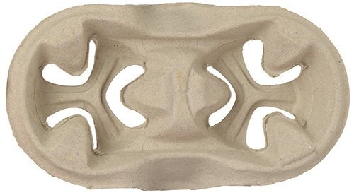 Держатель для 2-х стаканов, картонный, 193х108х42 мм, 428 штук