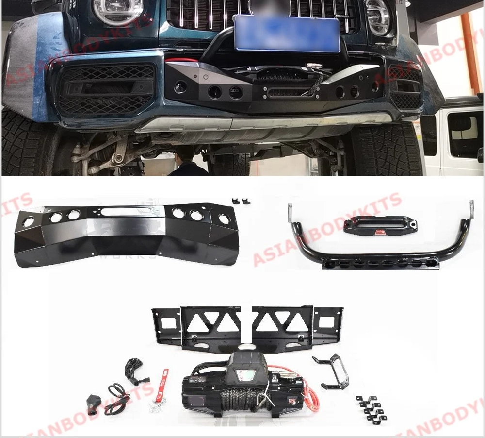 Лебедка с кронштейном для Mercedes-Benz G-Class W463A/W464 2018+ Мерседес Гелик гелентваген