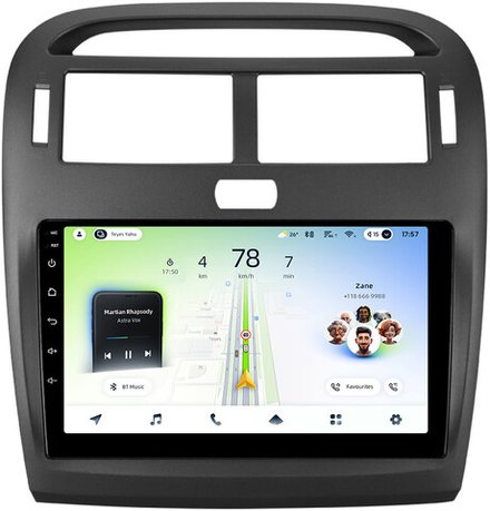 Магнитола для Lexus LS430 XF30, Toyota Celsior 2000-2006 (ШГУ монохром) - Teyes CC4L монитор 9" IPS на Android 14, Snapdragon 662, CarPlay, 4G SIM-слот