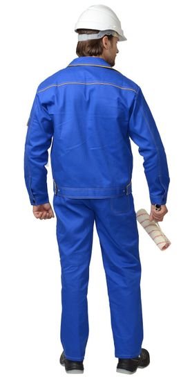 Костюм "Сириус-Универсал" брюки (василек/желтый)