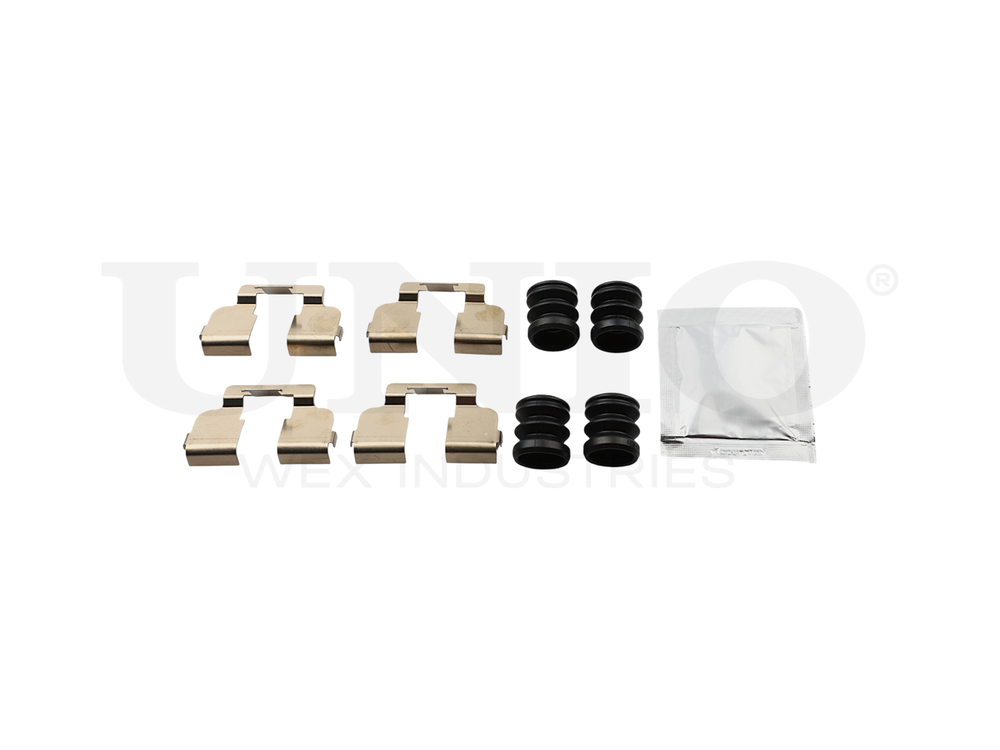 Комплект установочный передних тормозных колодок UNIO BRK-40050