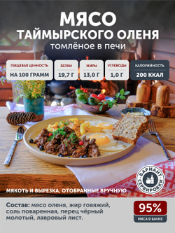 Подарочный набор №16 (Медведь, Марал, Кабан, Олень) ТАЁЖНЫЙ ЦЕХ