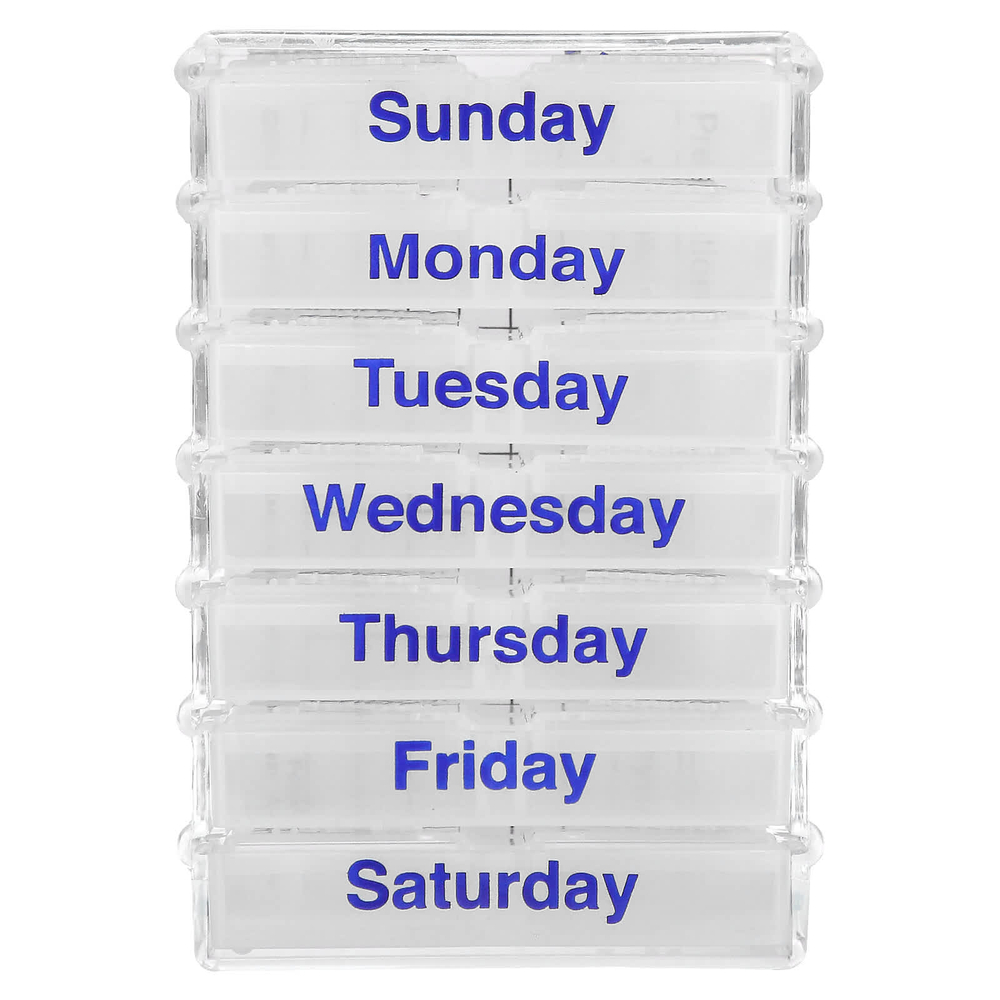 Ezy Dose, ежедневник, 4 раза в день, с всплывающими подсказками, 1 шт.
