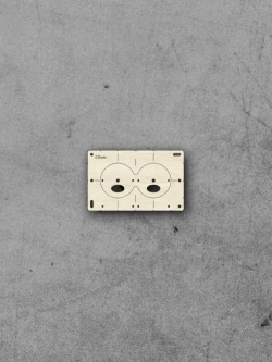 Шаблон для подрозетников 68 мм, кондуктор для сверления, набор 5 шт