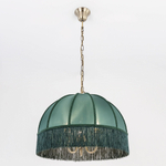 Citilux Базель CL407132 Люстра подвесная с зелёным абажуром