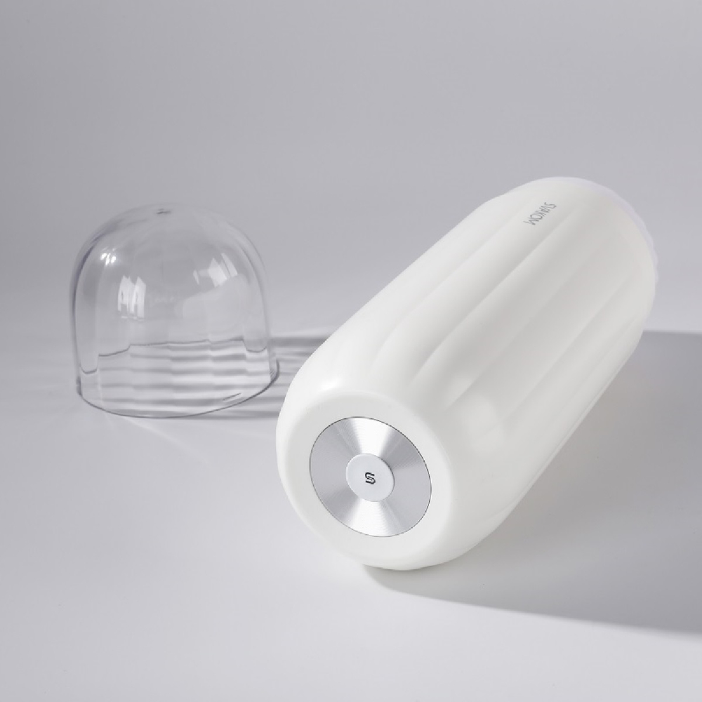 Мастурбатор Автоматический Sam White белый 23,5 см