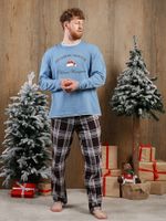 Костюм мужской Твикс-4 Виотекс ГОЛУБОЙ