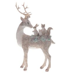 GAEM Фигурка декоративная "Олень", L15 W12 H26 см