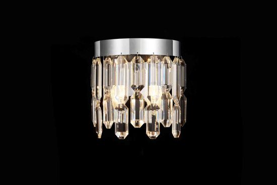 F6-ф220*H220 CHROME (1) Настенный светильник (NW)