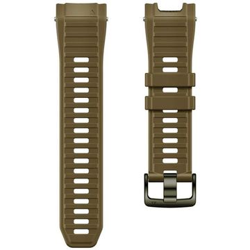 Ремешок 26 мм силиконовый для Garmin Instinct 2X Solar / Instinct 2X Solar Tactical оригинальное быстросъемное крепление Torch (Коричневый)