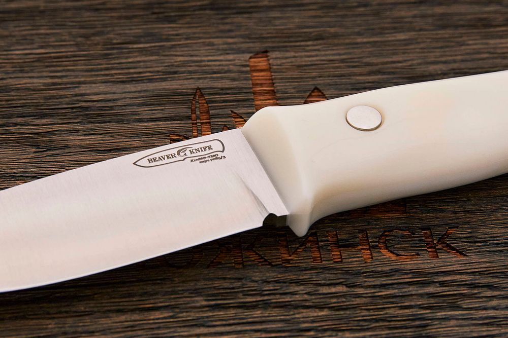 Нож туристический Beaver knife РХ-Pointer, клинок 95мм, сталь Х12МФ