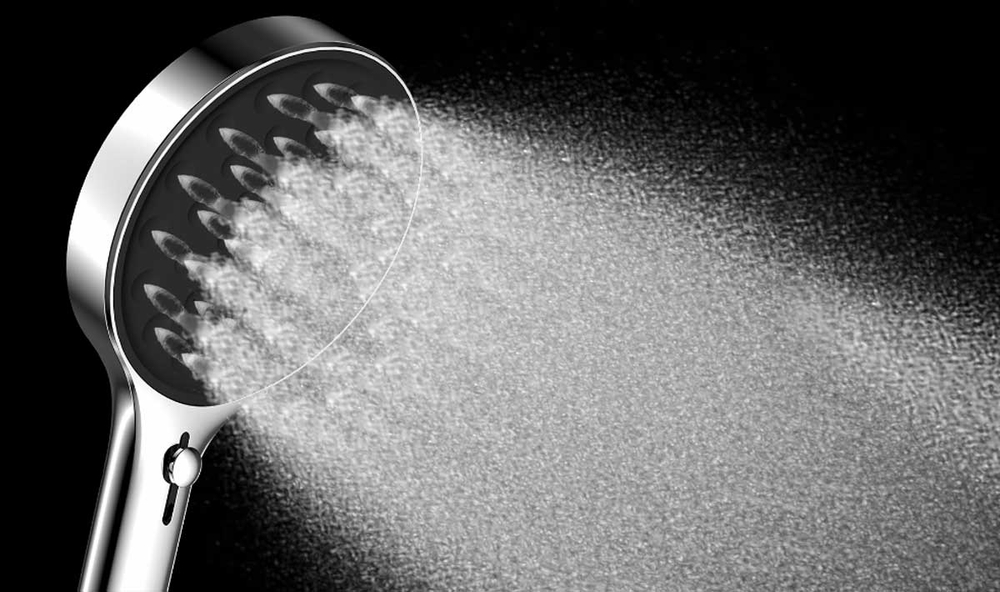 Душевой комплект Vincea VSFW-422TI3GM встраиваемый, термостат, двухрежимный, вороненая сталь