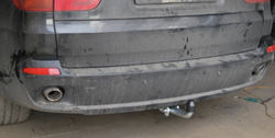 Фаркоп оцинкованный Galia B017A для BMW X5 2007-2013, 2013-2018, BMW X6 2014-(паспорт и сертификат в комплекте)(без электрики)