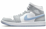 Кроссовки Jordan Air Jordan 1 Mid "Wolf Grey" Dior (Женская размерная сетка)