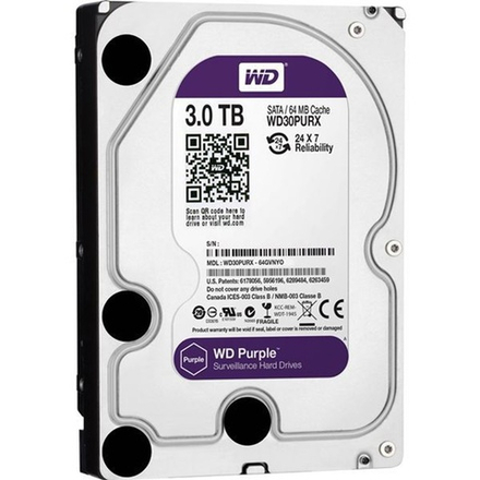 Специализированный HDD 3Tb SATA-3 Western Digital Purple