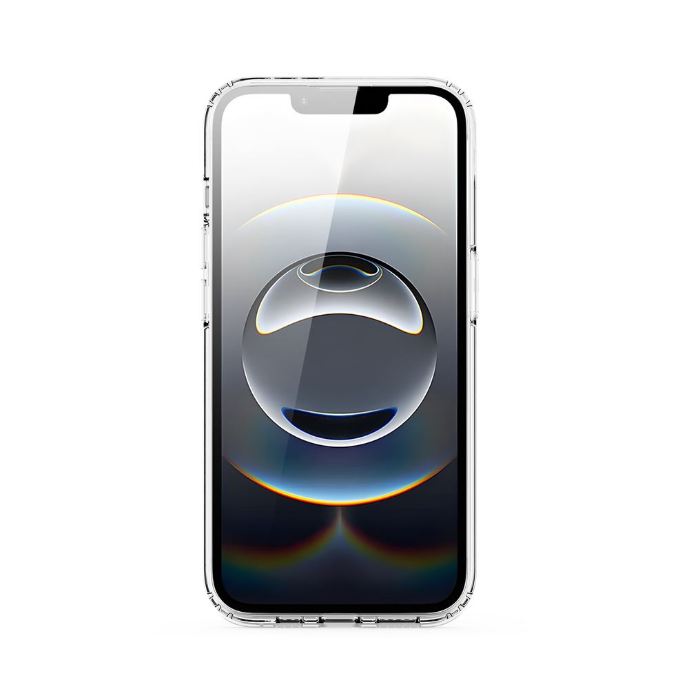 Усиленный прозрачный чехол (Gradient Rainbow) с поддержкой MagSafe от Dux Ducis для iPhone 16e, серия Zest Series Case