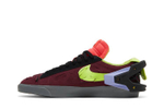 Кроссовки Acronym X Nike Blazer Low "Night Maroon"