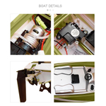 Радиоуправляемый катер green Feilun FT016 Racing Boat , 30 км/ч , RTR 2.4G - FT016-G