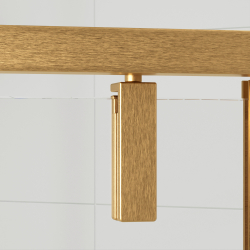 Душевой уголок RGW HO-088Gb (Матовое-Сатинат, 900x900)