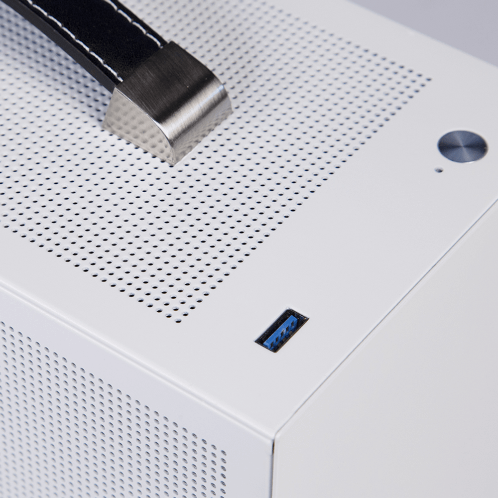 Корпус PCCooler I100 PRO MESH WH ITX USB3.0 1x3.5", 1x2.5" White