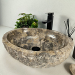 Раковина из оникса Erozy Grey EO-64400 51*42*15 0156