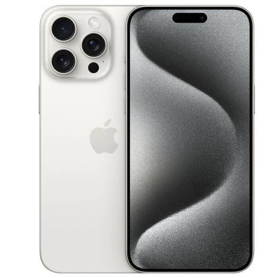 Телефон Apple iPhone 15 Pro Max 512Gb (White titanium)