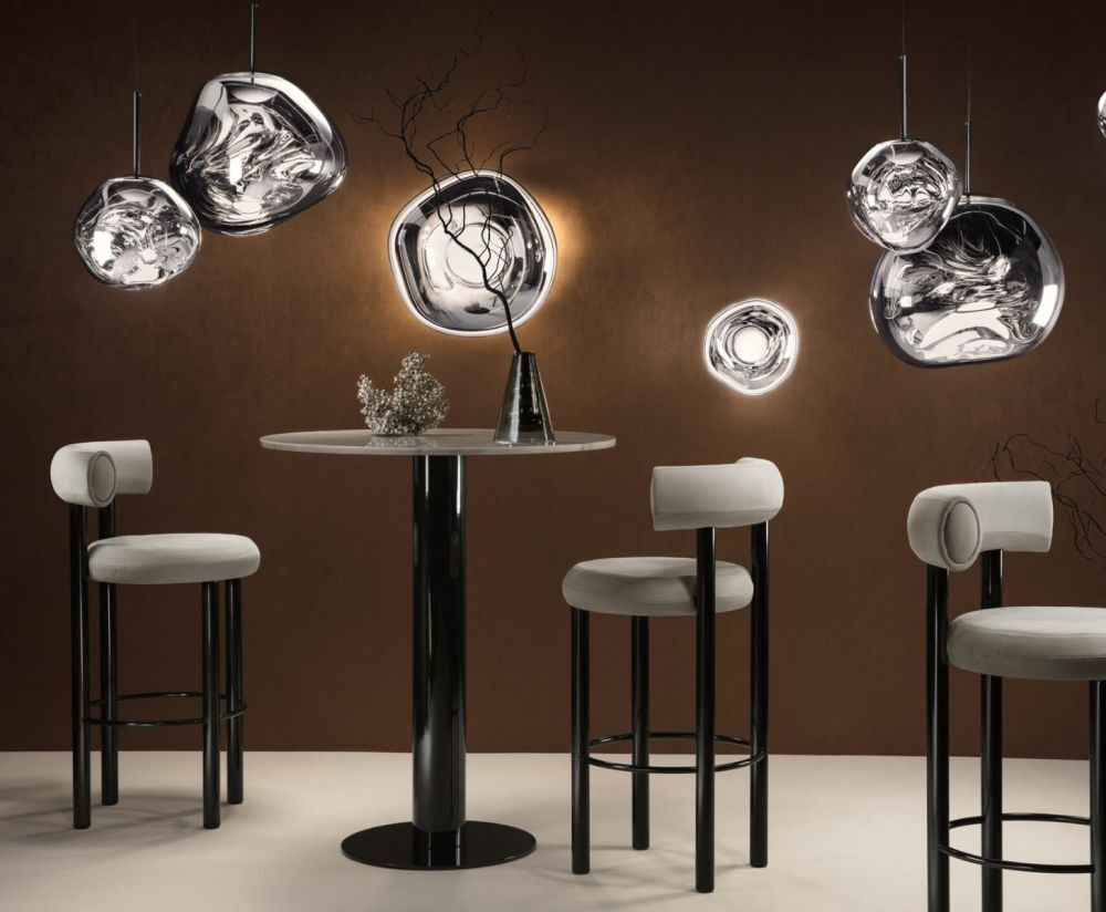 Настенный/Потолочный светильник Melt LED Surface Chrome