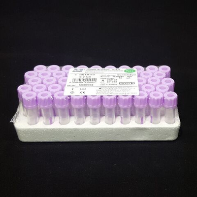 Пробирка д/взятия капилл.крови, 0.2мл, ЭДТА-К3, сиреневый, 50шт/уп, 5636902, Impromini