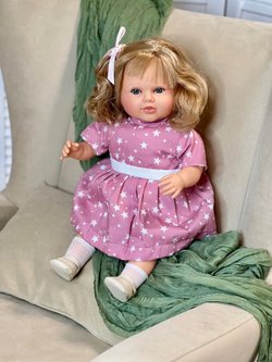 Кукла Berbesa мягконабивная 52см Carla (7218S)