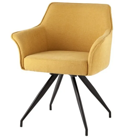 Стул Fest крутящийся, желтый