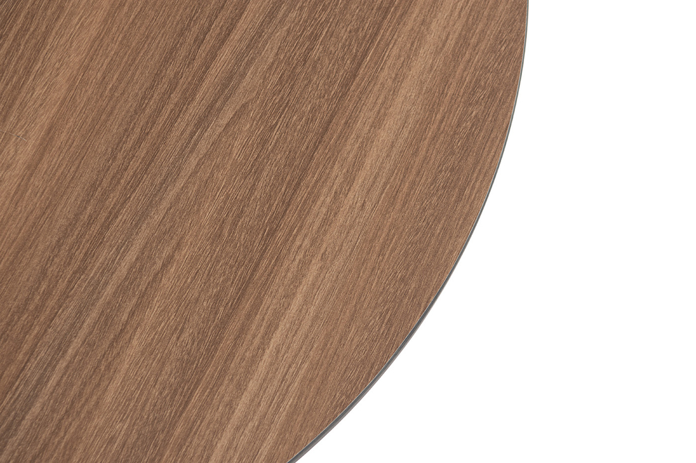 "Тюльпан" стол из HPL круглый Ø70см, цвет "дуб"