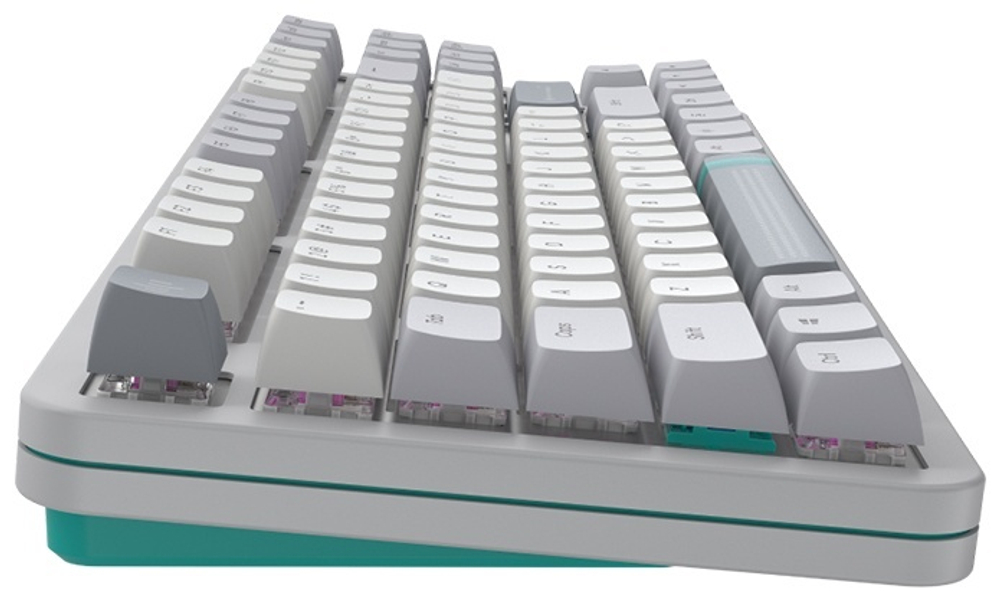 Клавиатура DARK PROJECT ALU87A Daylight серый