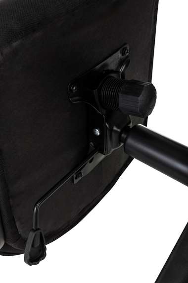 Кресло руководителя Бюрократ CH 002 Fabric черный 3C11 крестов. пластик