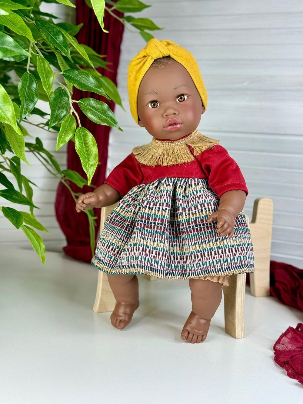 Кукла Nines 40см Alika мягконабивная (N3750K)