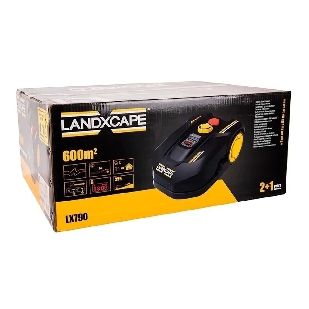 Газонокосилка роботизированная WORX LX790 Landxcape 600 (600 м²) В нож 18 см, LX790