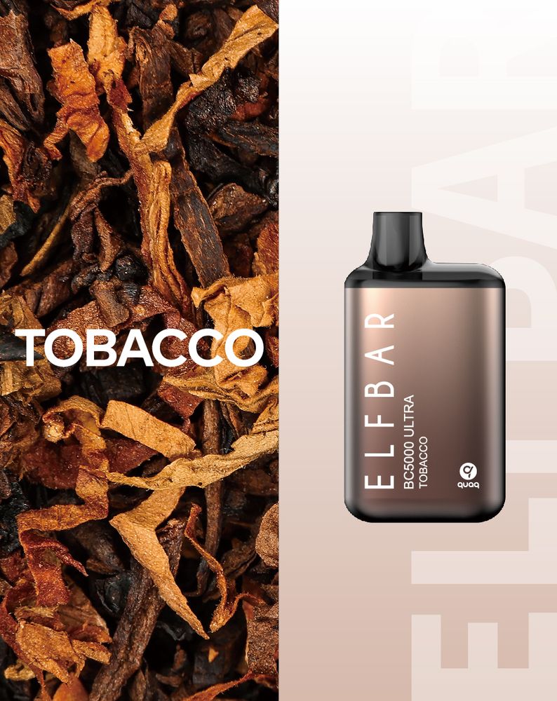 Elf Bar - Tobacco (BCU5000)