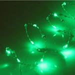 Гирлянда для дома «Льдинка» на батарейках 2,0 м 20 ламп LED, 3 реж, IP-20, Зеленый