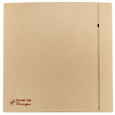 Накладной вентилятор Soler Palau SILENT-200 CZ CHAMPAGNE DESIGN 4C