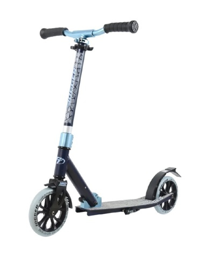 Детский самокат Tech Team Jogger 180 2020 черно-голубой