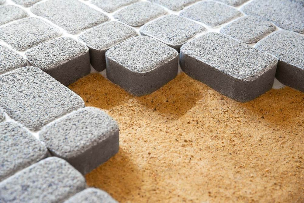 Тротуарная плитка Steingot Классика, цвет  Bianco Nero, Premium, мультиформат, толщина 60 мм