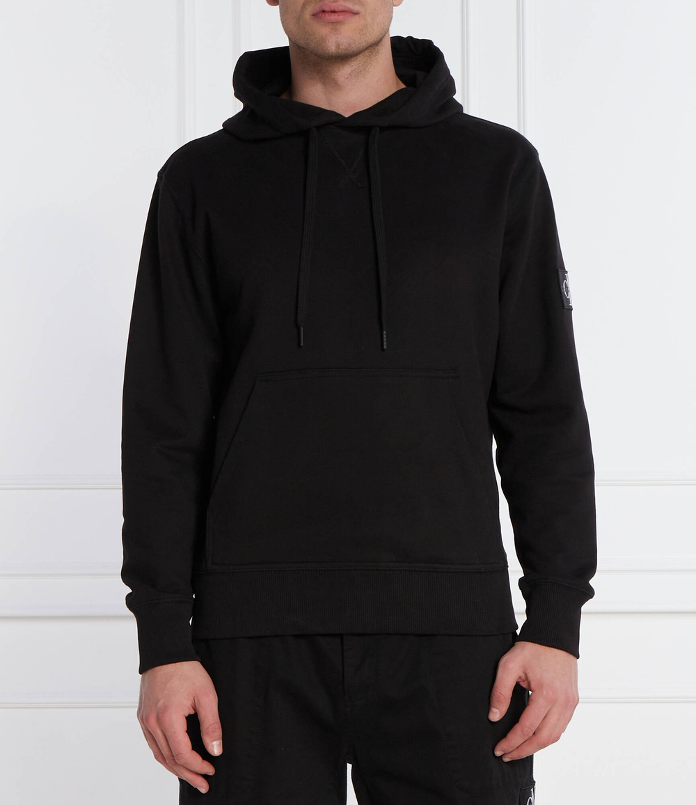 Худи BADGE CALVIN KLEIN JEANS - черный(J30J323430)
